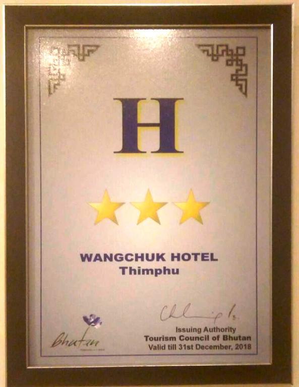 Wangchuk Hotel Thimphu Exterior foto